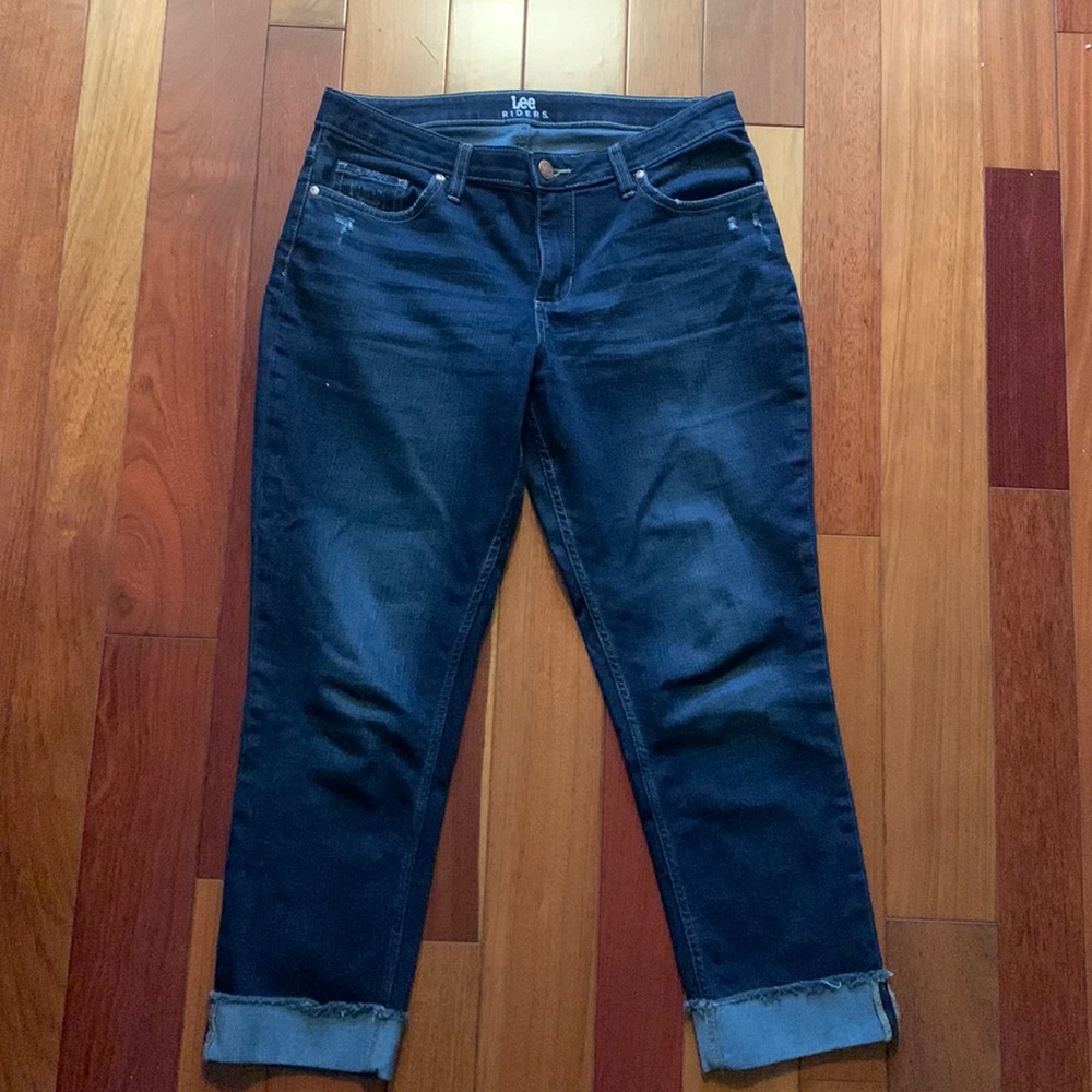 Riders by Lee Fringe Cuff Jeans